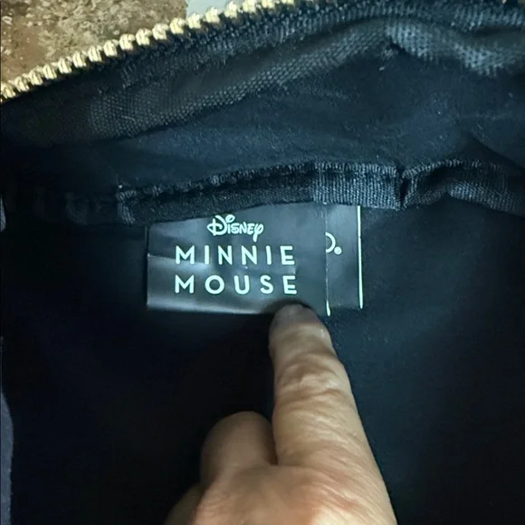 Bioworld Minnie Mouse Pink and Black Kids Backpack - Picture 2 of 16